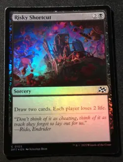 Risky Shortcut - Foil - DFT - MTG - NM - EN - 0103 - Image 1