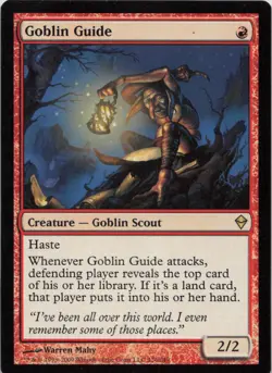 Goblin Guide R Zendikar 126 LP MTG - Image 1