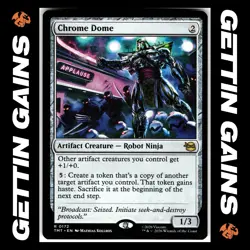 Chrome Dome - 0172 - R - Non-Foil - TMNT - MTG - NM/M - Image 1