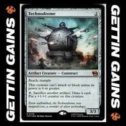 Technodrome - 0179 - M - Foil - TMNT - MTG - NM/M - Image 1