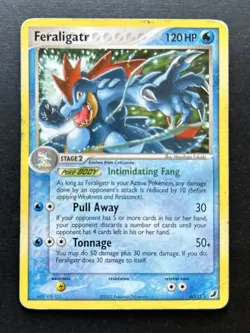 Pokemon TCG Feraligatr 4/115 Unseen Forces Non Holo Rare (HP) - Image 1