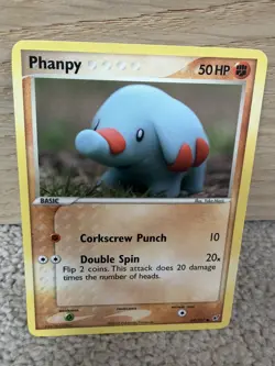 Phanpy 69/107 Common EX Deoxys Pokemon - Image 1