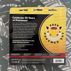 Pokemon TCG Pokemon Day 2026 Collection Box - Pikachu Promo Sealed New - Image 2