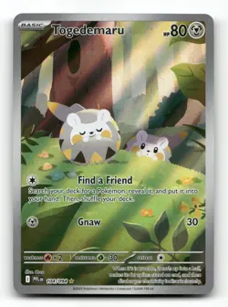 Togedemaru 104/094 - Phantasmal Flames - Pokemon Card NM/M - Image 1