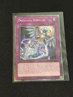 Dominus Impulse 1st Edition Platinum Secret Rare RA05-EN080 Yu-Gi-Oh! - Image 1