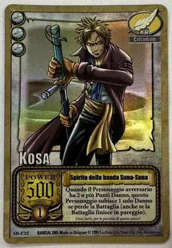 ONE PIECE~TCG~KOSA~SPIRITO DELLA BANDA SUNA-SUNA~SB-C27~HOLO~NM~ITA~BANDAI~2005 - Image 1
