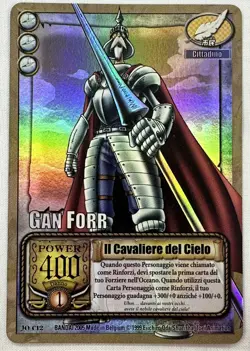 ONE PIECE~TCG~GAN FORR~IL CAVALIERE DEL CIELO~JO-C12~HOLO~NM~ITA~BANDAI~2005 - Image 1