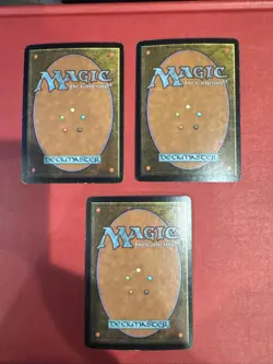 Volcanic Geyser Mtg X3 3x FOIL FNM Promi 6th Edition Hp Heavy Play - Image 2