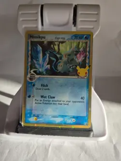 Mimikyu SWSH136 Black Star Holo Promo Pokemon TCG Card 25th Celebrations NM - Image 1