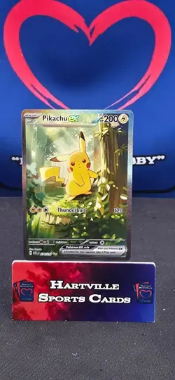 Pikachu ex SIR - 276/217 -Ascended Heroes Near Mint Pokemon TCG - Image 1