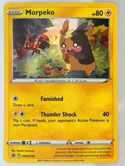 Morpeko Promo Holofoil SWSH: Sword & Shield Promo Cards SWSH116 NM - Image 1