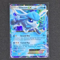 Glaceon EX - 20/124 - Ultra Rare - XY Fates Collide - Pokemon Card - VLP - Image 1