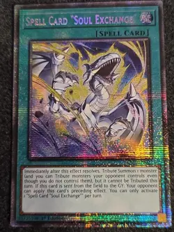 Spell Card "Soul Exchange" Starlight Rare MP25-EN007 2025 Mega-Pack NM - Image 1