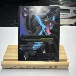 M Charizard EX Ultra Rare Card - 159/300 Black Foil Fan Art Card Hp830💥💥💥 - Image 1
