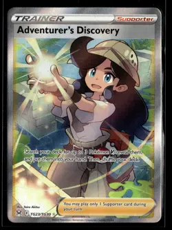 Adventurer's Discovery TG23/TG30 Lost Origin Trainer Gallery Pokemon NM/M - Image 1