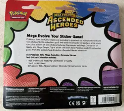 Ascended Heroes Charmander Promo Pokemon Mega Evolution Tech Sticker Collection - Image 2