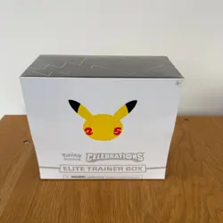Pokemon Celebrations Elite Trainer Box ETB 25th Anniversarry (Sealed) *Mint* - Image 1