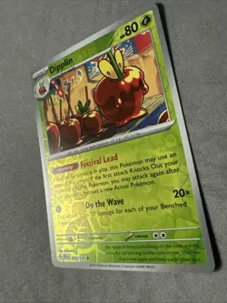 Pokemon TCG * SV Prismatic Evolutions * 10/131 Dipplin U REVERSE HOLO * FRESH PK - Image 2