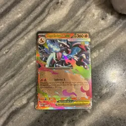 Mega Charizard X ex 029 Mega Evolution Black Star Promo Holo Pokemon TCG MINT - Image 1
