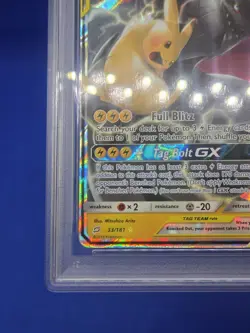 Pokemon Sun & Moon Team Up Pikachu & Zekrom GX Tag Team 33/181 Ultra Rare PSA 9 - Image 5