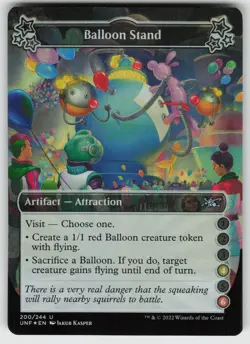 Balloon Stand (4-6) Foil U Unfinity 200 MTG - Image 1