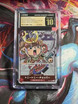 2022 ONE PIECE JP TONY TONY CHOPPER MANGA ALT ART ST01-006 CGC 10 PRISTINE - Image 1