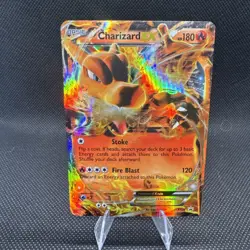 Pokemon TCG Charizard EX XY29 XY Promo Holo Card English 180 HP Basic - Image 1