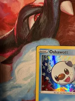 Oshawott - (Cosmo Holo) SWSH222 SWSH: Sword & Shield Promo Card NM - Image 2