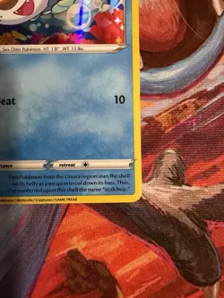 Oshawott - (Cosmo Holo) SWSH222 SWSH: Sword & Shield Promo Card NM - Image 4