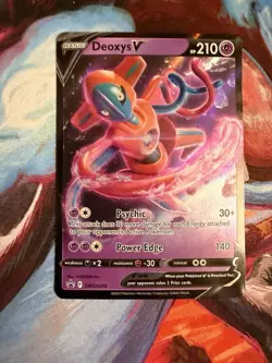 Deoxys V SWSH266 SWSH: Sword & Shield Promo Card Holo NM - Image 1