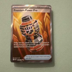 Trainer Premium Power Pro 174/132 Ultra Rare Holo Pokemon Card NM Near Mint - Image 1