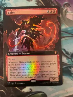 1x Foil Balor CLB Commander Pack Fresh Never Played FREE SHIPPING - Image 1