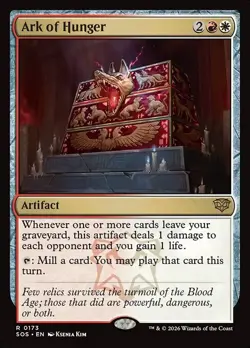 MTG Ark of Hunger [SOS] FOIL #173 - Image 1