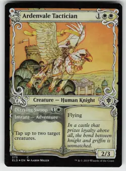 Ardenvale Tactician (Showcase) Foil C Throne of Eldraine 273 MTG - Image 1