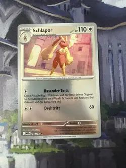 Pokemon - Schlapor - MEG - Mega Entwicklung - 108/132 - Reserve Holo - Image 1