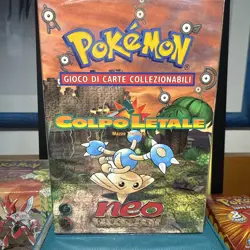 Pokemon Mazzo Tematico deck Neo Discovery Factory Sealed 2001 Wotc Colpo Letale - Image 1