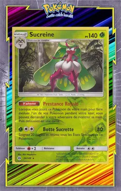 Sucreine Reverse - SL01:Soleil et Lune - 20/149 - Carte Pokemon Neuve Francaise - Image 1