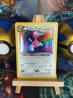 Pokemon Karte Dunkles Porygon 2 8/105 Neo Destiny WOTC Holo Dark PSA DE PL - Image 1