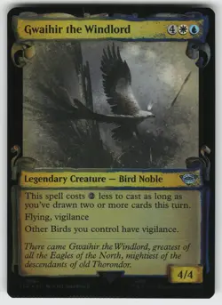 Gwaihir the Windlord (Showcase Scrolls) Foil U Universes Beyond: LotR MTG - Image 1