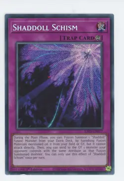 Yugioh RA01-EN077 Shaddoll Schism Secret Rare 1st Edition NM/LP - Image 1