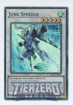 Yugioh RA01-EN032 Junk Speeder Super Rare 1st Edition NM/LP - Image 1