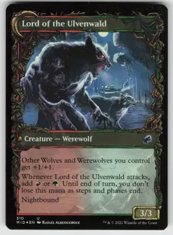 Kessig Naturalist (Showcase) Foil U Innistrad: Midnight Hunt 310 MTG - Image 2