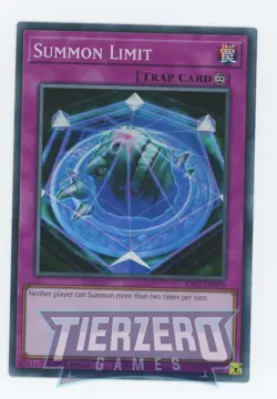 Yugioh RA01-EN070 Summon Limit Super Rare 1st Edition NM/LP - Image 1