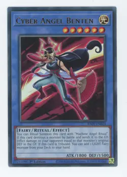 Yugioh RA01-EN024 Cyber Angel Benten Ultra Rare 1st Edition NM/LP - Image 1