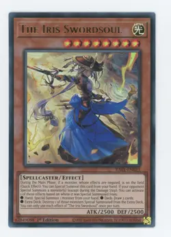 Yugioh RA01-EN023 The Iris Swordsoul Ultra Rare 1st Edition NM/LP - Image 1