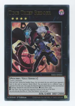 Yugioh RA01-EN041 Time Thief Redoer Ultra Rare 1st Edition NM/LP - Image 1