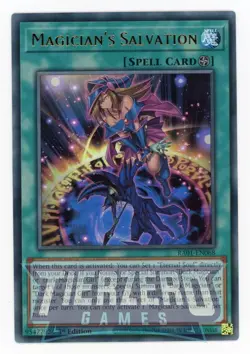 Yugioh RA01-EN068 Magician's Salvation Ultra Rare 1st Edition NM/LP - Image 1