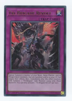 Yugioh RA01-EN079 Tri-Brigade Revolt Ultra Rare 1st Edition NM/LP - Image 1
