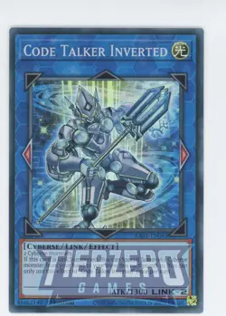 Yugioh RA01-EN045 Code Talker Inverted Super Rare 1st Edition NM/LP - Image 1