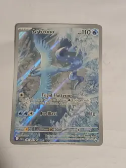 Pokemon TCG Journey Together Articuno Card 161/159 Illustration Rare - Image 2